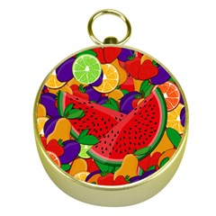 Fruit Life 2  Gold Compasses by Valentinaart