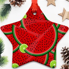 Fruit Life 3 Ornament (star) by Valentinaart