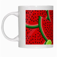 Fruit Life 3 White Mugs by Valentinaart