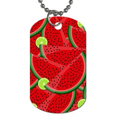 Fruit Life 3 Dog Tag (one Side) by Valentinaart