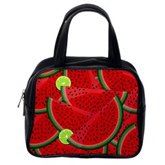 Fruit Life 3 Classic Handbag (one Side) by Valentinaart