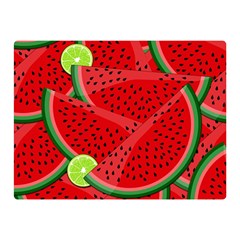 Fruit Life 3 Double Sided Flano Blanket (mini)  by Valentinaart