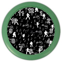 Elvis Color Wall Clock