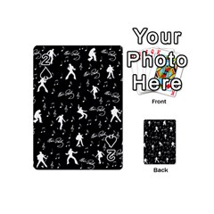 Elvis Playing Cards 54 Designs (mini) by Valentinaart