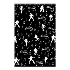 Elvis Shower Curtain 48  X 72  (small)  by Valentinaart