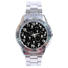 Elvis Stainless Steel Analogue Watch by Valentinaart