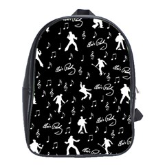 Elvis School Bag (xl) by Valentinaart