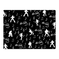 Elvis Double Sided Flano Blanket (mini)  by Valentinaart