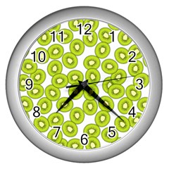 Fruit Life 4 Wall Clock (silver)