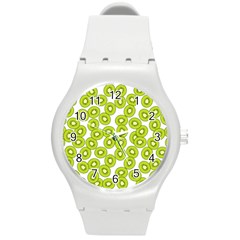 Fruit Life 4 Round Plastic Sport Watch (m) by Valentinaart