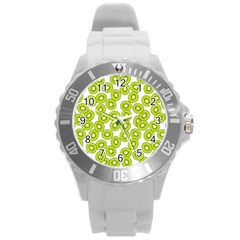 Fruit Life 4 Round Plastic Sport Watch (l) by Valentinaart