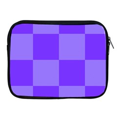 Purple Gingham Check Squares Pattern Apple Ipad 2/3/4 Zipper Cases by yoursparklingshop