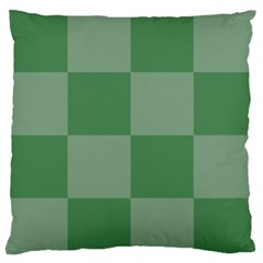 Green Gingham Check Squares Pattern Standard Flano Cushion Case (one Side) by yoursparklingshop