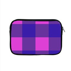 Blue And Pink Buffalo Plaid Check Squares Pattern Apple Macbook Pro 15  Zipper Case