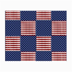 Red White Blue Stars And Stripes Small Glasses Cloth by yoursparklingshop