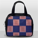 Red White Blue Stars And Stripes Classic Handbag (Two Sides) Back