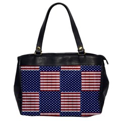 Red White Blue Stars And Stripes Oversize Office Handbag by yoursparklingshop