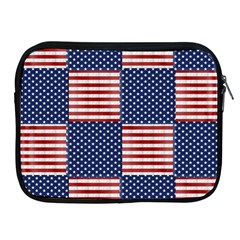 Red White Blue Stars And Stripes Apple Ipad 2/3/4 Zipper Cases by yoursparklingshop