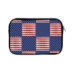 Red White Blue Stars And Stripes Apple iPad Mini Zipper Cases Front