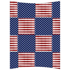 Red White Blue Stars And Stripes Back Support Cushion by yoursparklingshop