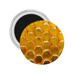 Hexagon Windows 2 25  Magnets by essentialimage