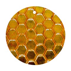 Hexagon Windows Ornament (round) by essentialimage