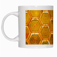 Hexagon Windows White Mugs by essentialimage