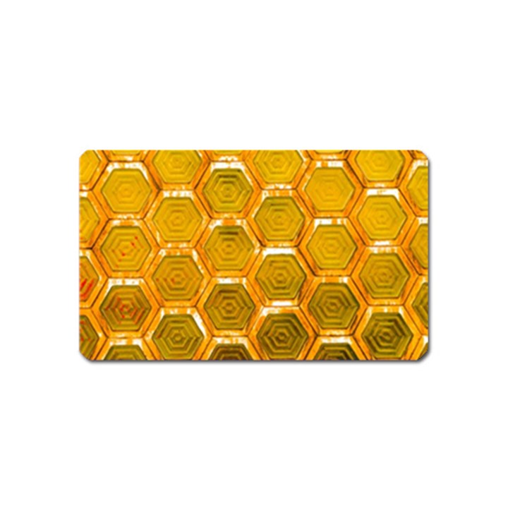 Hexagon Windows Magnet (Name Card)