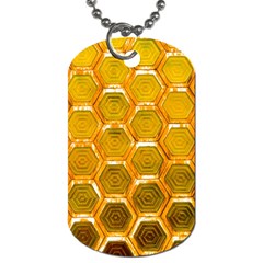 Hexagon Windows Dog Tag (two Sides) by essentialimage