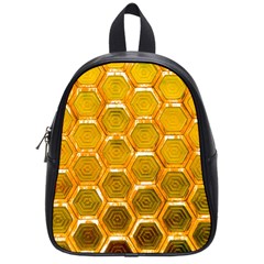 Hexagon Windows School Bag (small) by essentialimage