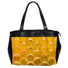 Hexagon Windows Oversize Office Handbag (2 Sides) by essentialimage