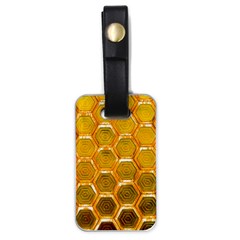 Hexagon Windows Luggage Tag (one Side) by essentialimage