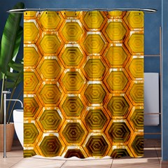 Hexagon Windows Shower Curtain 60  X 72  (medium)  by essentialimage