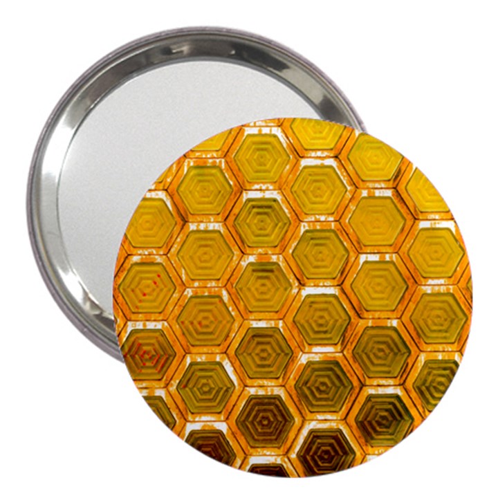 Hexagon Windows 3  Handbag Mirrors