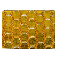 Hexagon Windows Cosmetic Bag (xxl) by essentialimage