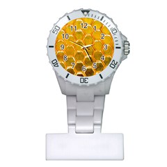 Hexagon Windows Plastic Nurses Watch by essentialimage