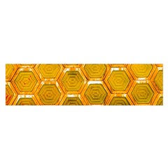 Hexagon Windows Satin Scarf (oblong) by essentialimage