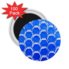 Hexagon Windows 2 25  Magnets (100 Pack)  by essentialimage