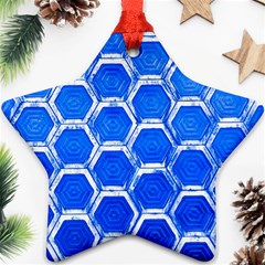 Hexagon Windows Star Ornament (two Sides)