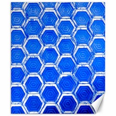 Hexagon Windows Canvas 8  X 10  by essentialimage