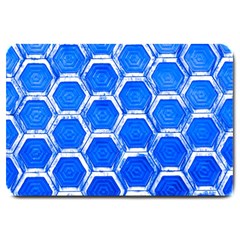 Hexagon Windows Large Doormat  by essentialimage