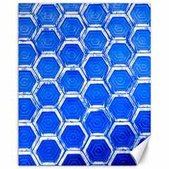 Hexagon Windows Canvas 11  X 14  by essentialimage