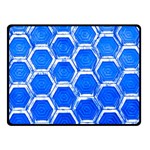 Hexagon Windows Fleece Blanket (Small) 50 x40  Blanket Front