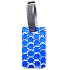 Hexagon Windows Luggage Tag (one Side) by essentialimage