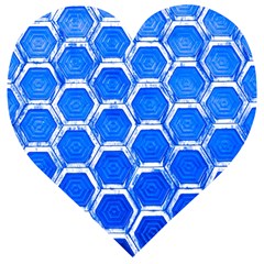 Hexagon Windows Wooden Puzzle Heart by essentialimage