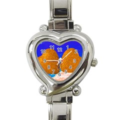 Two Hearts Heart Italian Charm Watch by essentialimage