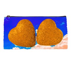 Two Hearts Pencil Case by essentialimage