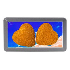 Two Hearts Memory Card Reader (mini) by essentialimage