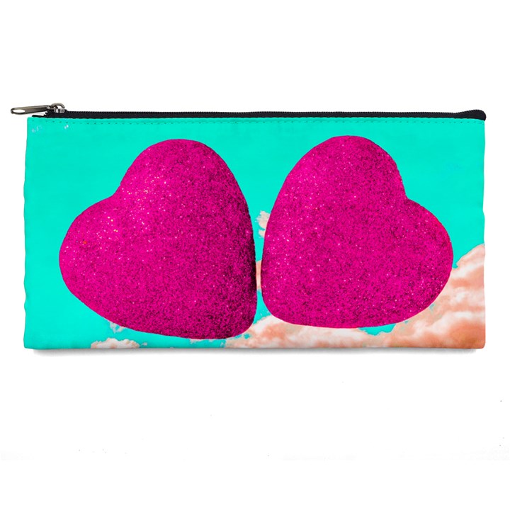 Two Hearts Pencil Case