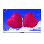 Two Hearts Business Card Holder Front